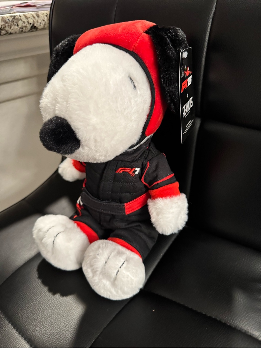 Rare Formula 1 F1 Snoopy Plush - 2025 Austin Circuit of the Americas racing suit